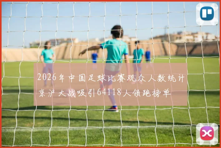 2026年中国足球比赛观众人数统计京沪大战吸引64118人领跑榜单